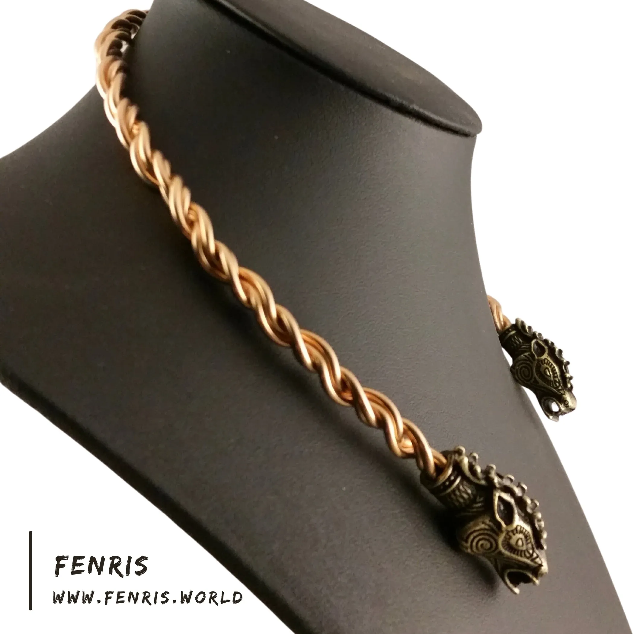 Viking Torc Bronze Stag | Fenris