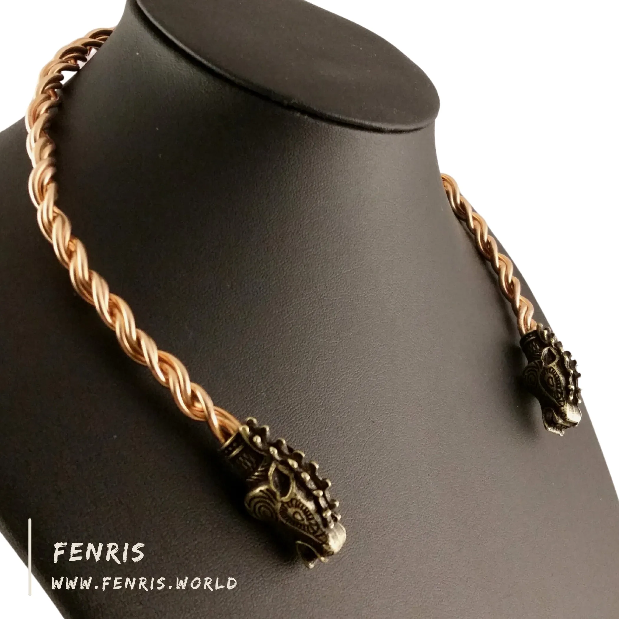 Viking Torc Bronze Stag | Fenris