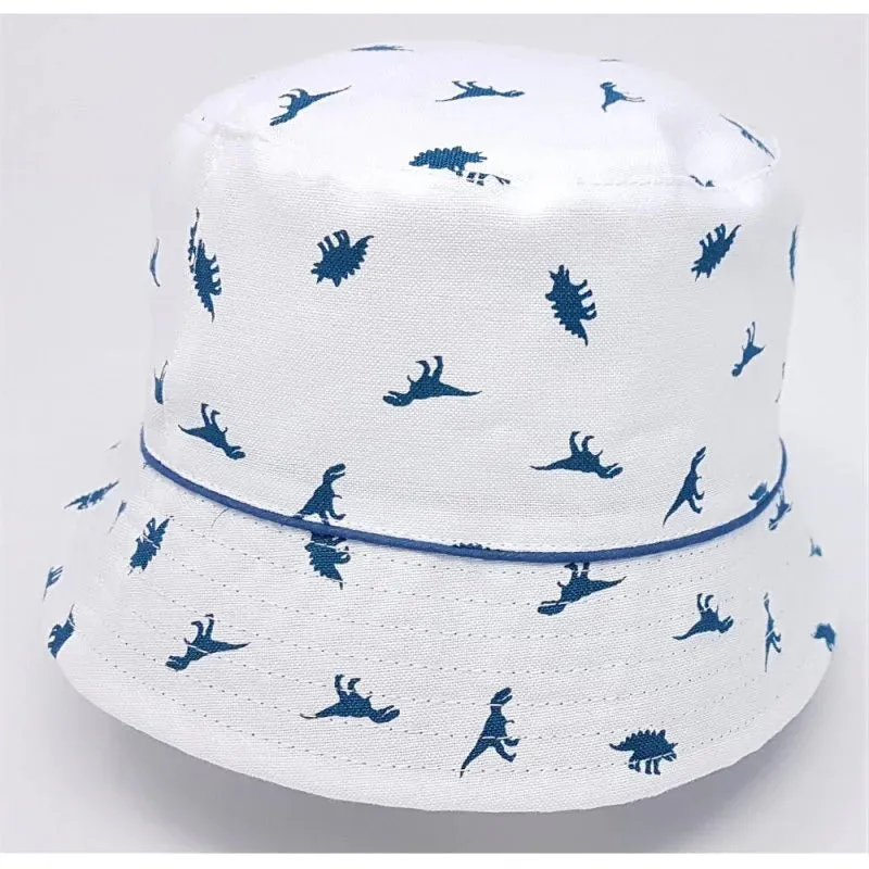White Dinosaur Hat