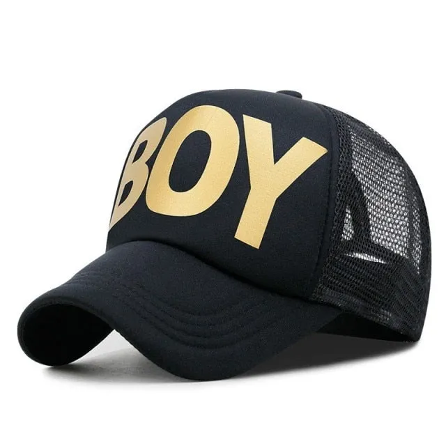 Wholesale Adult Summer Sun Hats Men Cool Hiphop Punk Rock Truck Cap Women Fashion Mesh Baseball Caps