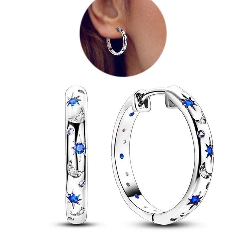 Zircon Heart Shaped Silver Earrings: Elegant Gift for Women’s Special Occasions