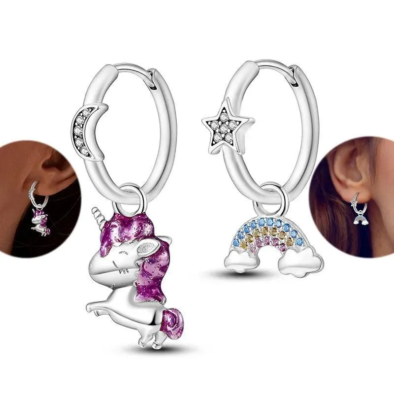 Zircon Heart Shaped Silver Earrings: Elegant Gift for Women’s Special Occasions