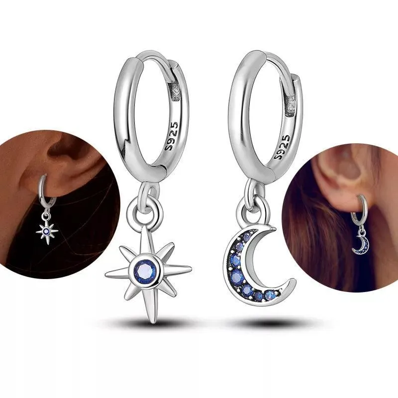 Zircon Heart Shaped Silver Earrings: Elegant Gift for Women’s Special Occasions
