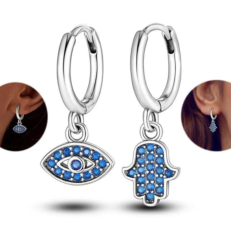 Zircon Heart Shaped Silver Earrings: Elegant Gift for Women’s Special Occasions