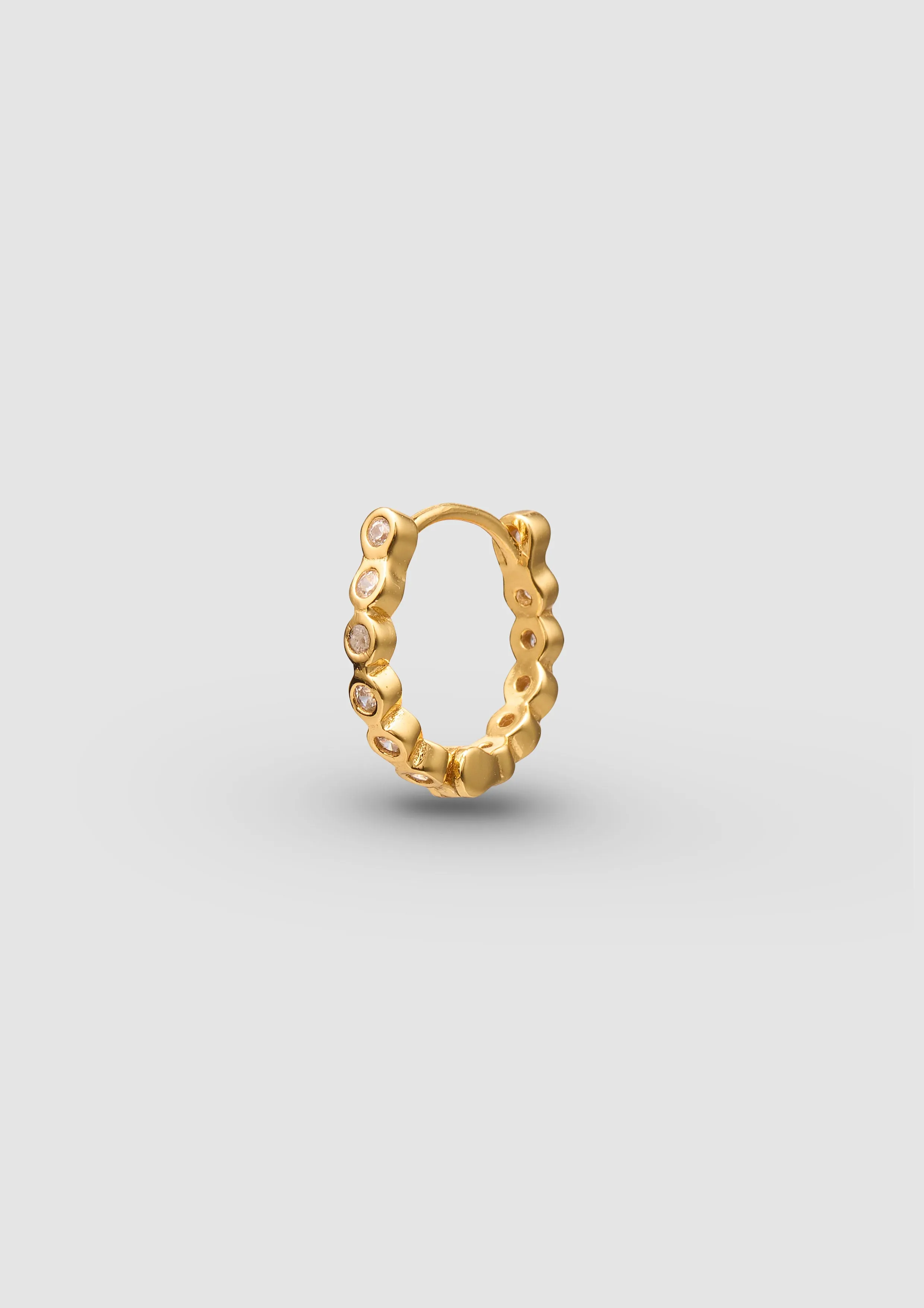 Zircon Hinge Hoop